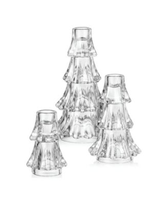 Christmas Tree Candleholders, Set of 3