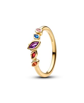 Women's Disney Pocahontas Marquise-Cut Crystal Stackable Ring