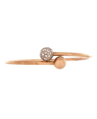 Pre-Owned Tiffany and Co HardWear Ball Bypass Bracelet