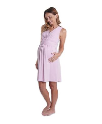 Maternity Evie Nursing Empire-Waist Nightgown
