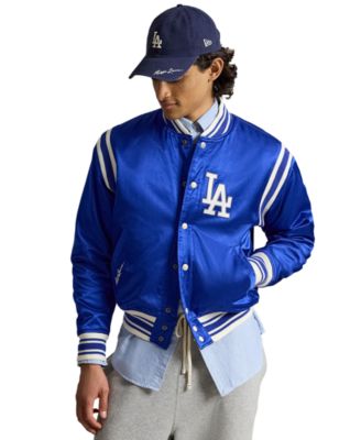 Men's & Women's Dodgers Striped Baseball Jacket