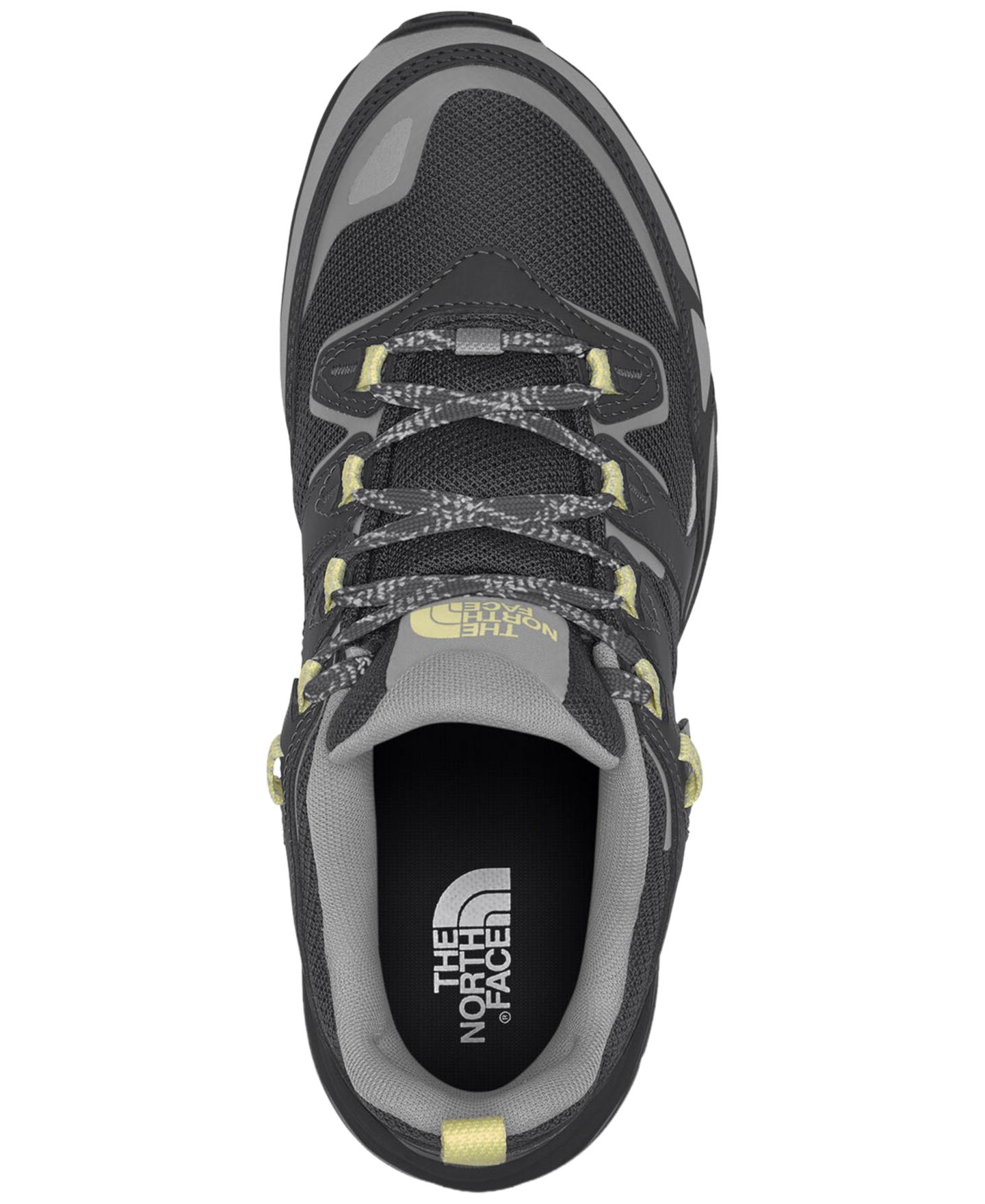 Женские кроссовки The North Face Hedgehog Waterproof Hiking Lace-Up, цвет: Асфальтовый серый / Серый — фото 3
