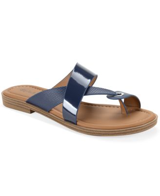 Women's Satinne Toe-Ring Thong Casual Sandals