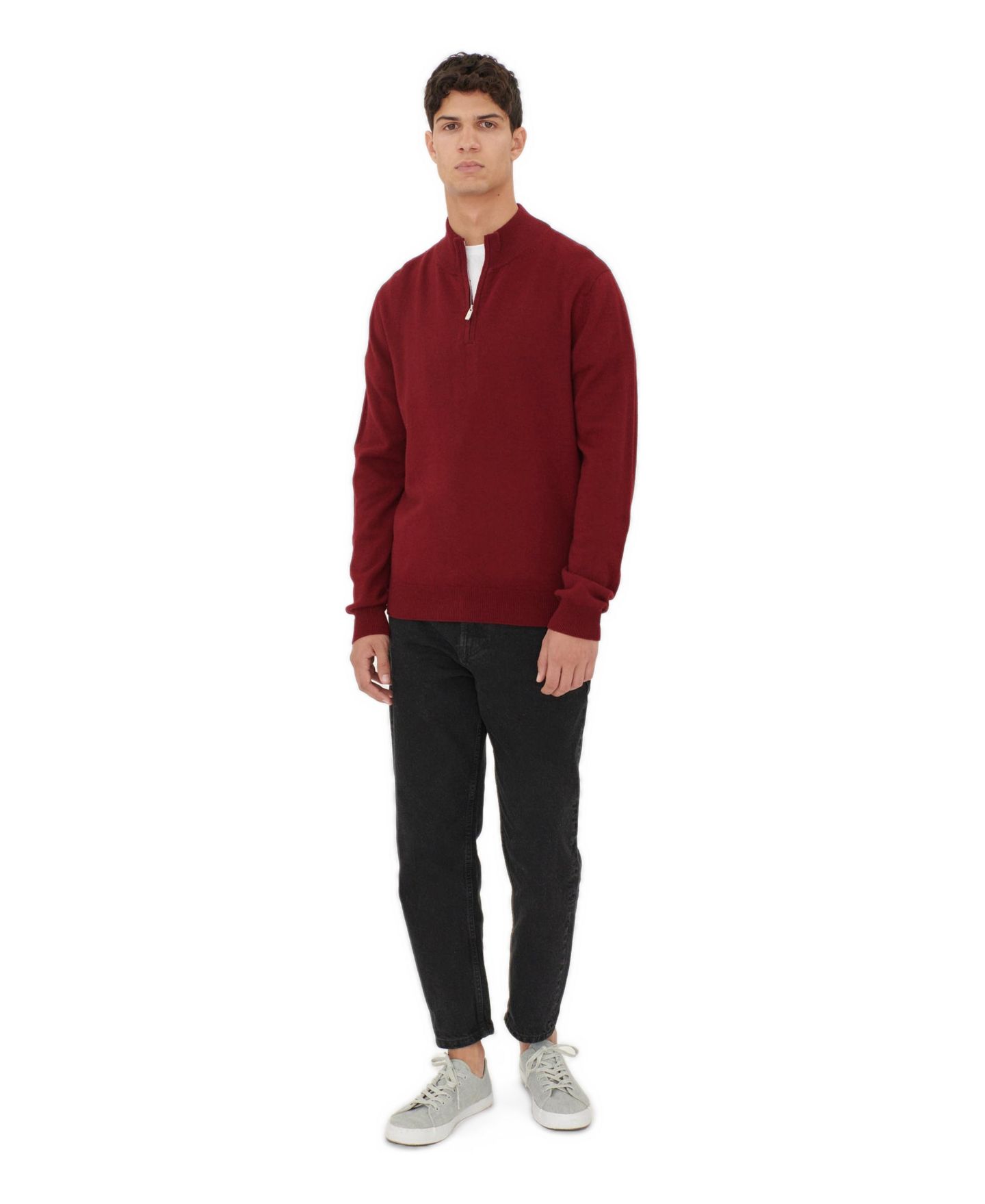 Мужской свитер Gobi Cashmere Half-Zip Lightweight — фото 2