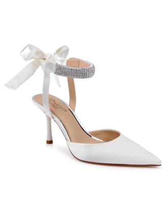Women's Billie Pointed Toe Stiletto Satin Pumps