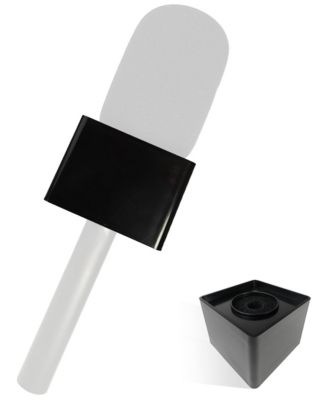 HMF-1 ABS Cube Mic Flag [Compatible with Rode Interview Go and Movo WMX-HM]