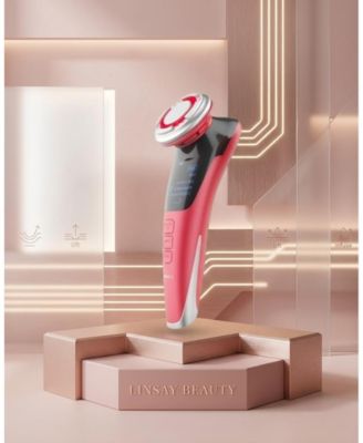 Rejuvenation Lifting Device EMS Technology Warm and Cool LED Massager