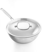 Cuisinart Forever Stainless 14 Non-Stick Stir Fry Pan & Lid - Macy's