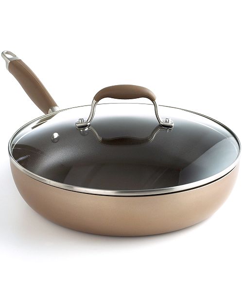 Anolon Advanced Bronze Nonstick 12" Covered Ultimate Pan & Reviews