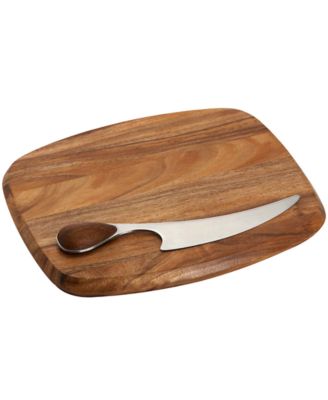 Dansk - "Wood Classics" Vivianna Cheese Cutting Board and Knife