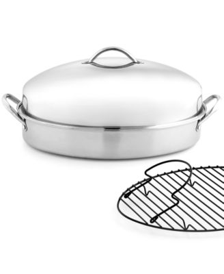 Martha Stewart Collection - Collection Stainless Steel Oval Roaster