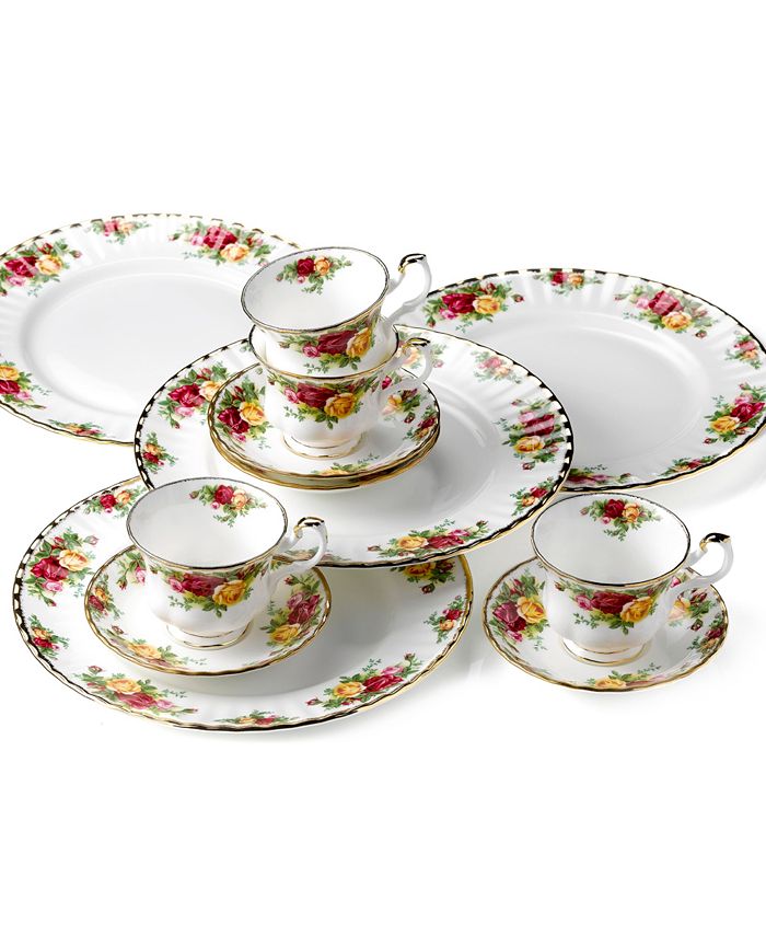 Royal Albert - Old Country Roses 12-Pc. Service for 4