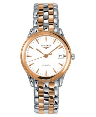 Longines - Men's Two-Tone Stainless Steel Bracelet Watch