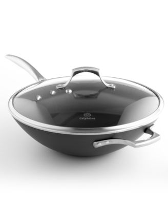 Calphalon - Unison Nonstick Sear Flat-Bottom Wok, 13"