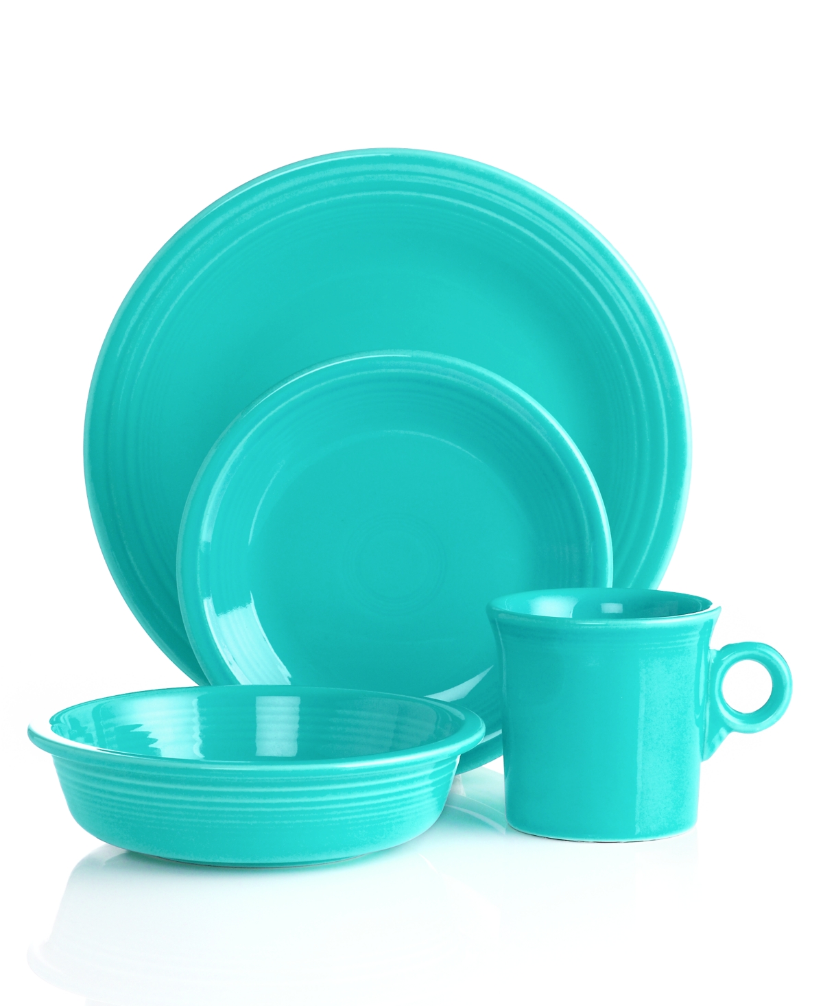 Fiesta 4-piece Place Setting In Turquoise