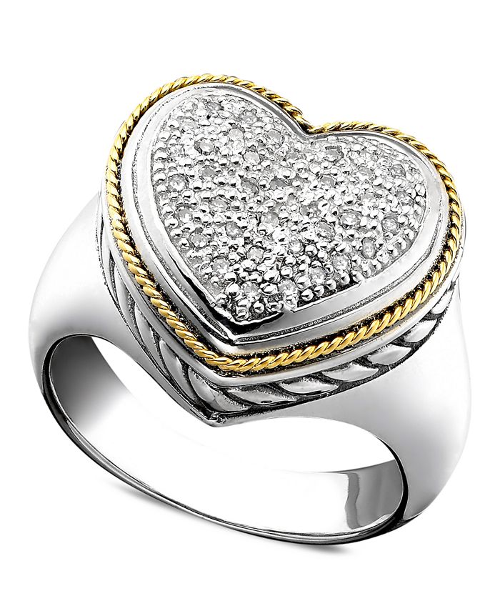 Effy diamond clearance heart ring