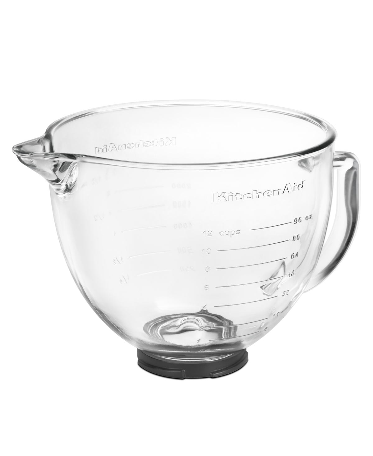 Kitchenaid 5 Qt. Glass Stand Mixer Bowl K5gb In Clear