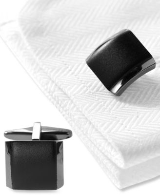 Kenneth Cole Reaction - Cufflinks, Polished Hematite