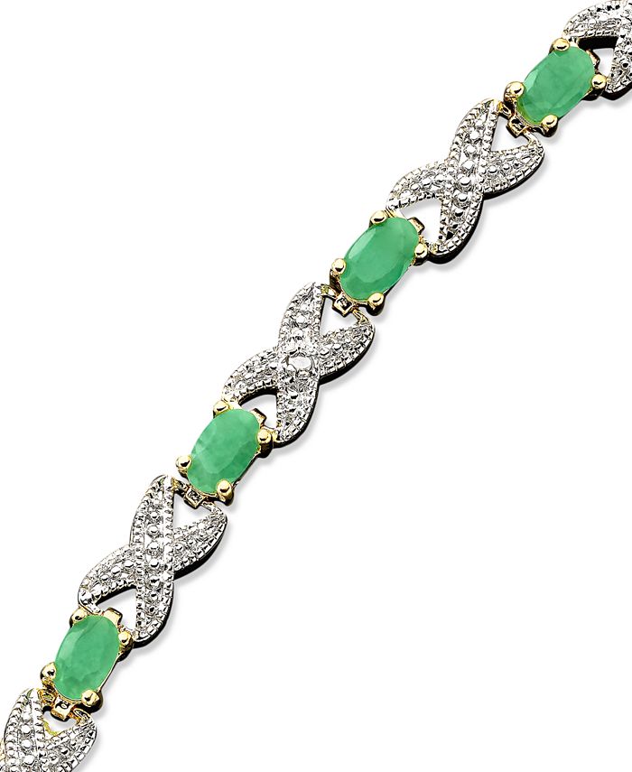 Macy s Victoria Townsend 18k Gold over Sterling Silver Bracelet