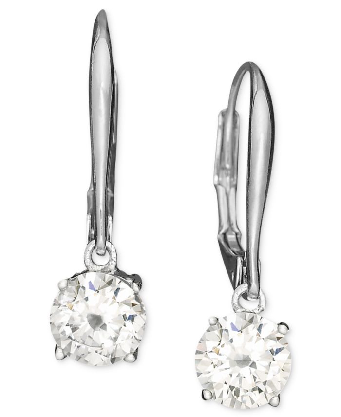 Eliot Danori Cubic Zirconia Leverback (1 ct. t.w.) Earrings