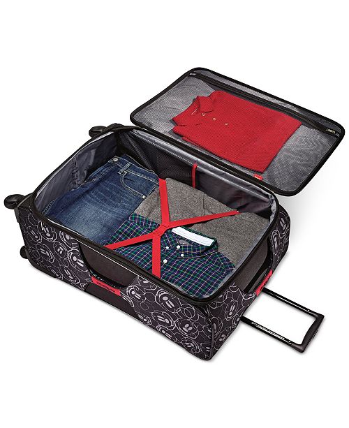 American Tourister Mickey Mouse MultiFace Spinner Luggage by American