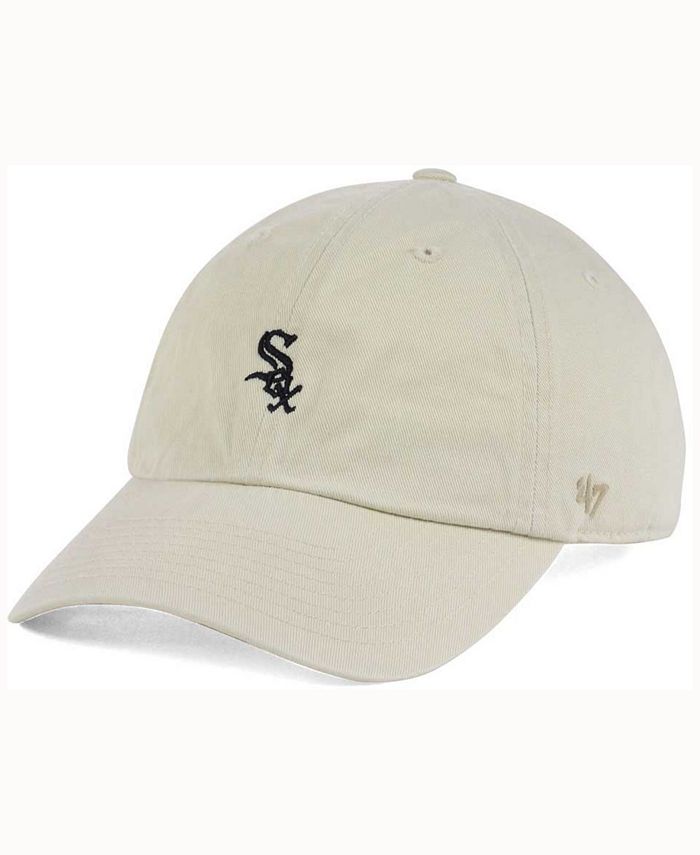 '47 Brand Chicago White Sox Base Runner Natural CLEAN UP Cap - Macy's