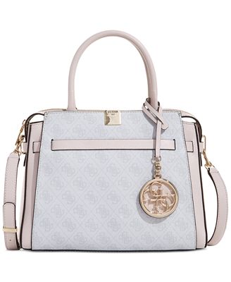 GUESS Christy Girlfriend Satchel - Handbags & Accessories - Macy&#39;s