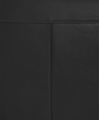 Nevio 3-pc Leather Sectional Sofa with Chaise, 1 Power Recliner and Articulating Headrests, Created for Macy's