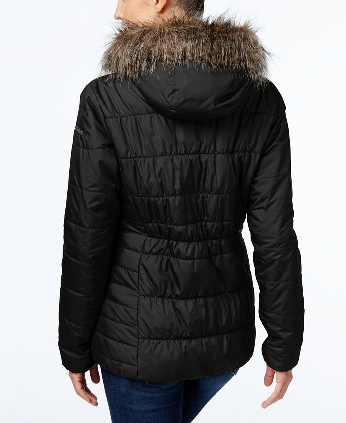 Columbia Sparks Lake FauxFurTrim Thermal Coil Puffer Jacket Macy's