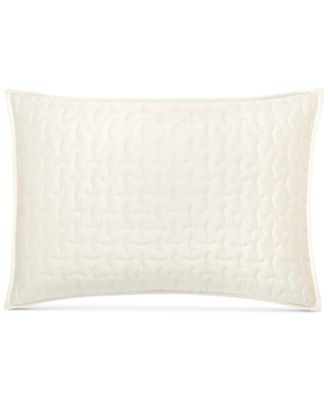 Hotel Collection - Connection Indigo Quilted Standard Sham