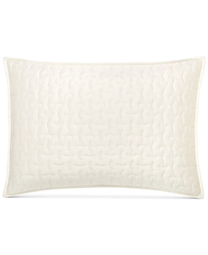 Hotel Collection CLOSEOUT! Connection Indigo Quilted Standard Sham