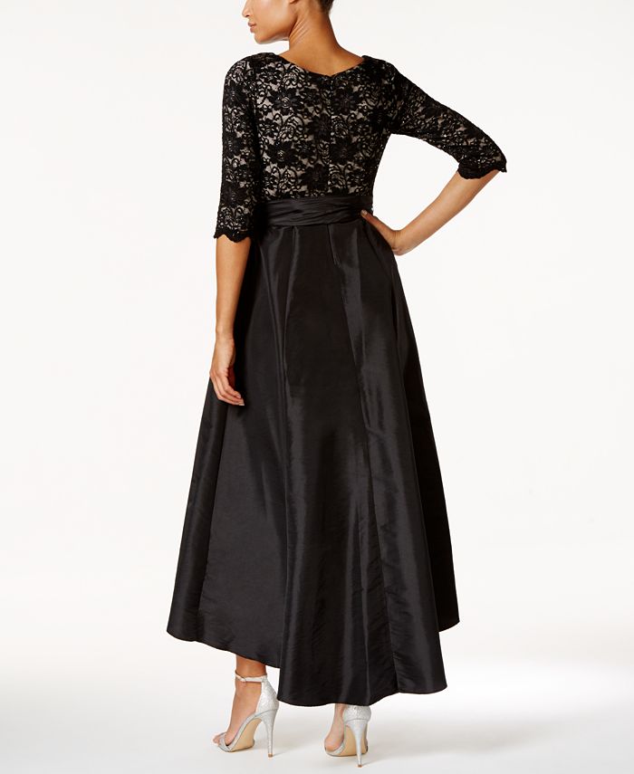 r and m richards high low dress