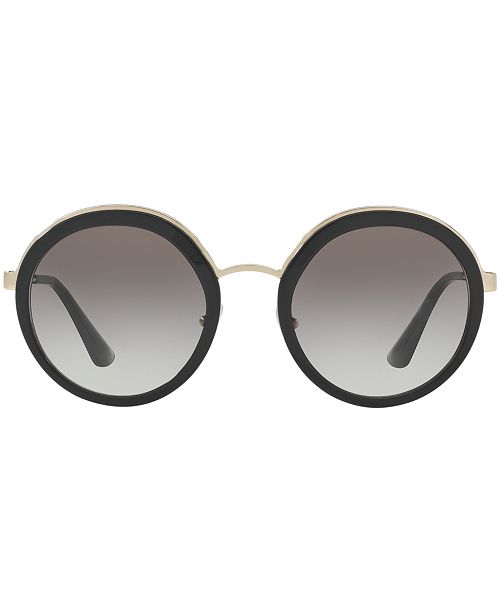 prada pr 50ts round sunglasses