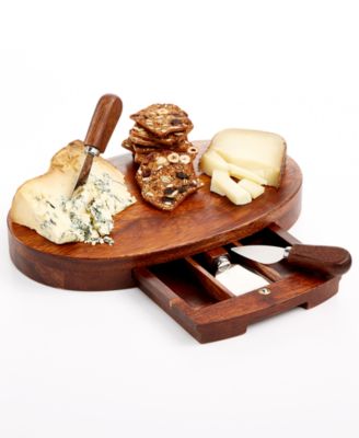 The Cellar - Oval Cheeseboard and Knife Set