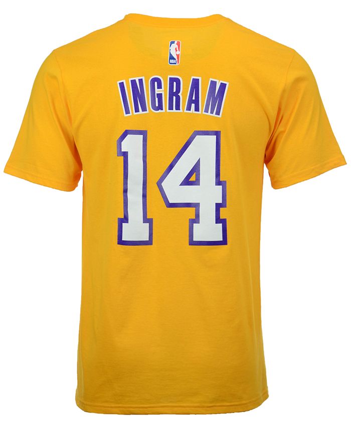 adidas Men's Brandon Ingram Los Angeles Lakers Player T-Shirt - Macy's