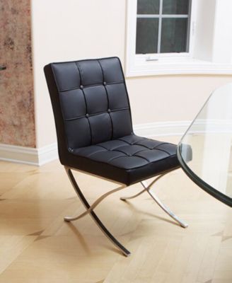 Kalem Set of 2 Leather Side Chairs