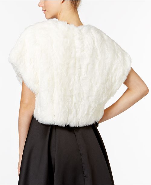 Tahari ASL FauxFur Shrug Jackets Women Macy's