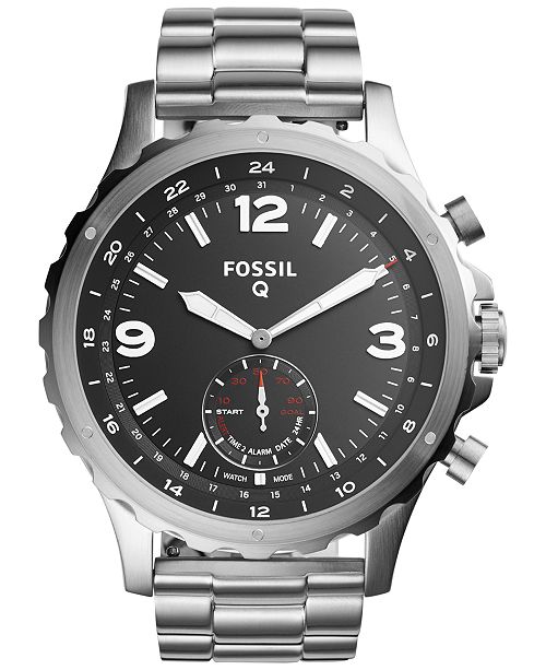 fossil nate hybrid smartwatch
