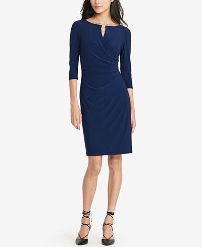 Lauren Ralph Lauren Jersey Sheath Dress