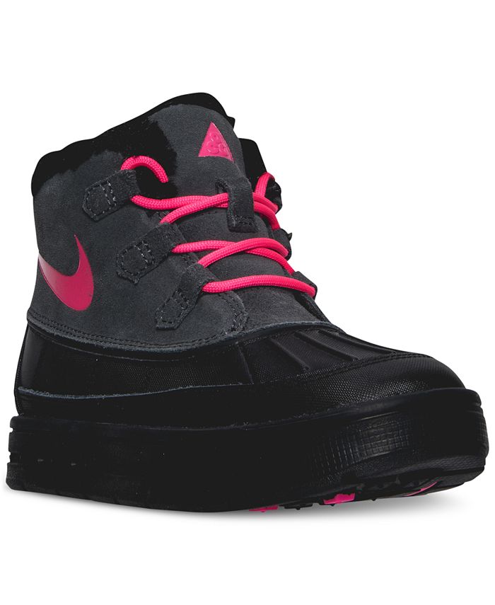 Nike Little Girls' Woodside Chukka 2 Boots from Finish Line - Macy's