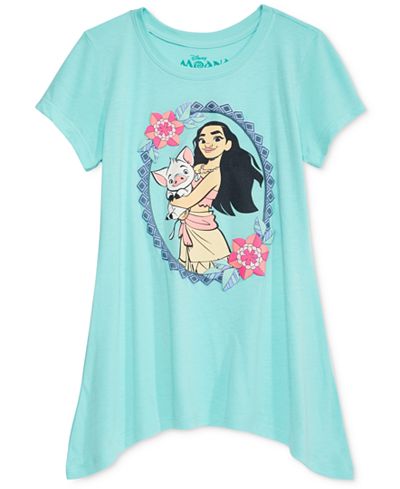 Disney's® Moana Handkerchief-Hem T-Shirt, Big Girls (7-16)