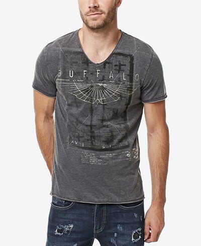 Buffalo David Bitton Men's Graphic-Print T-Shirt