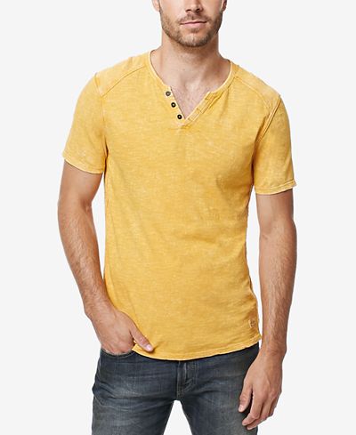 Buffalo David Bitton Men's Karwayne Henley T-Shirt