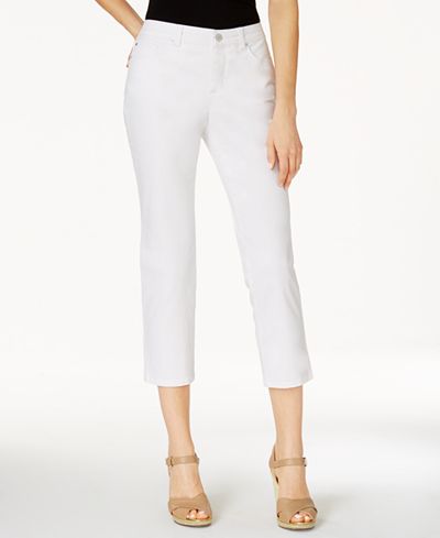 Charter Club Petite Bristol Capri Jeans, Only at Macy's - Jeans - Women ...