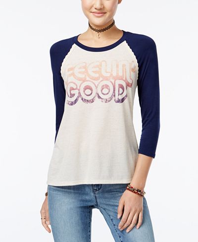American Rag Feel Good Graphic Baseball T-Shirt, Only at Macy's