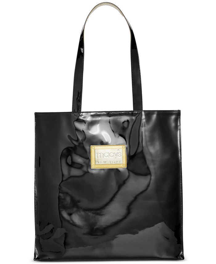 Macy's patent cheap leather handbags