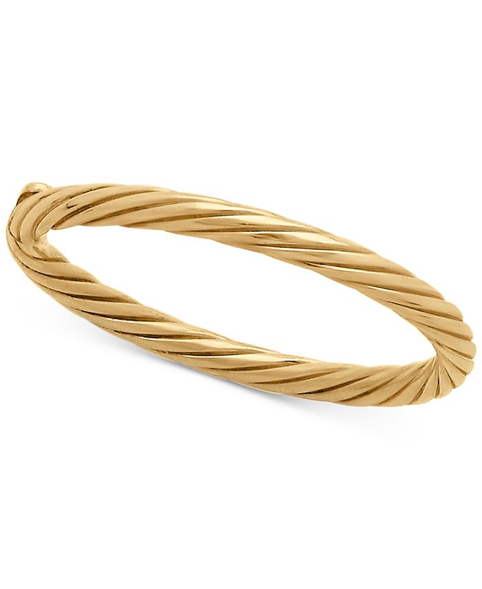 Macy's Spiral Twist Ring in 14k Gold, White Gold or Rose Gold - Macy's