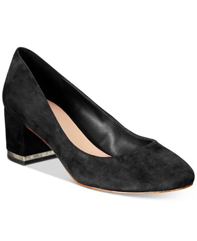 aldo black block heels