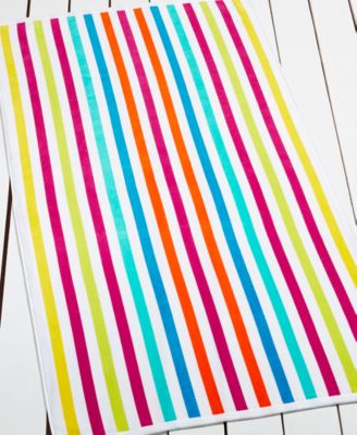 Martha Stewart Collection - St. Maarten Stripe Beach Towel