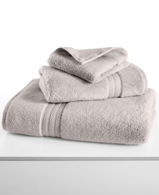 Hotel Collection Finest Elegance (2) Bath Towels & (1) Hand Towel